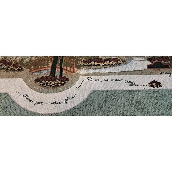 D Morgan Tapestry Wall Hanging Country Home Cottage Farmhouse Large 23x34 - Picture 3 of 6